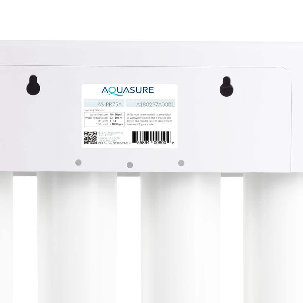 Aquasure 48,000 Grains Whole House Water Softener and RO System