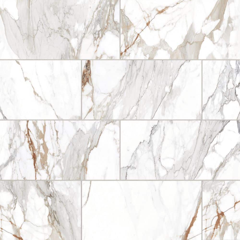 Tile Sample-Prati Calacatta Macchia Vecchia 4 in. x 5 in. Porcelain Tile Sample Polished price history on PriceWatchPro