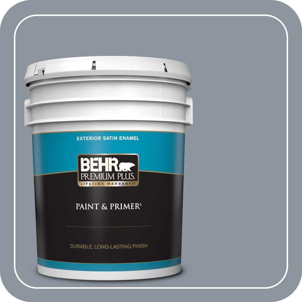 5 gal. #BXC-88 Cool December Satin Enamel Exterior Paint & Primer price history on PriceWatchPro