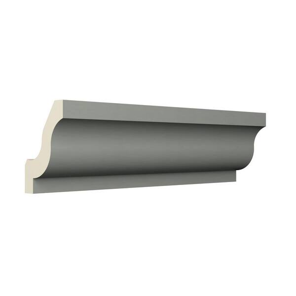Ekena Millwork Nora 1.625 in. D x 2.875 in. W x 96 in. L Polyurethane Crown Moulding