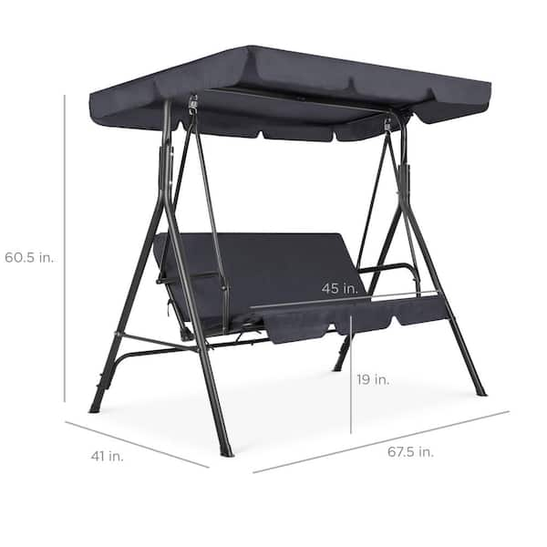 Luxor swing best sale seat replacement canopy