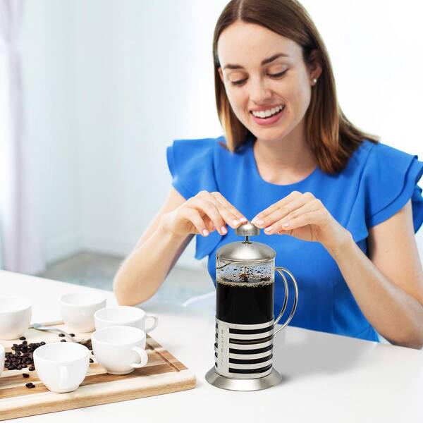 12 oz. 3-Cup French Press Coffee Maker 