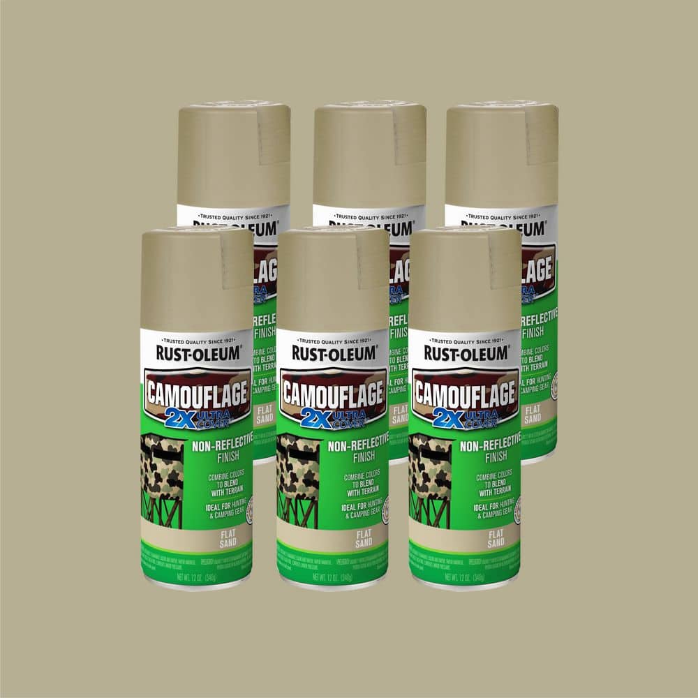 Rust-Oleum Specialty 12 oz. Sand Camouflage Spray Paint (Case of 6