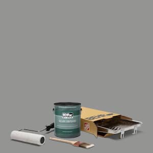 1 gal. #780F-5 Anonymous Extra Durable Semi-Gloss Enamel Interior Paint and 5-Piece Wooster Set All-in-One Project Kit