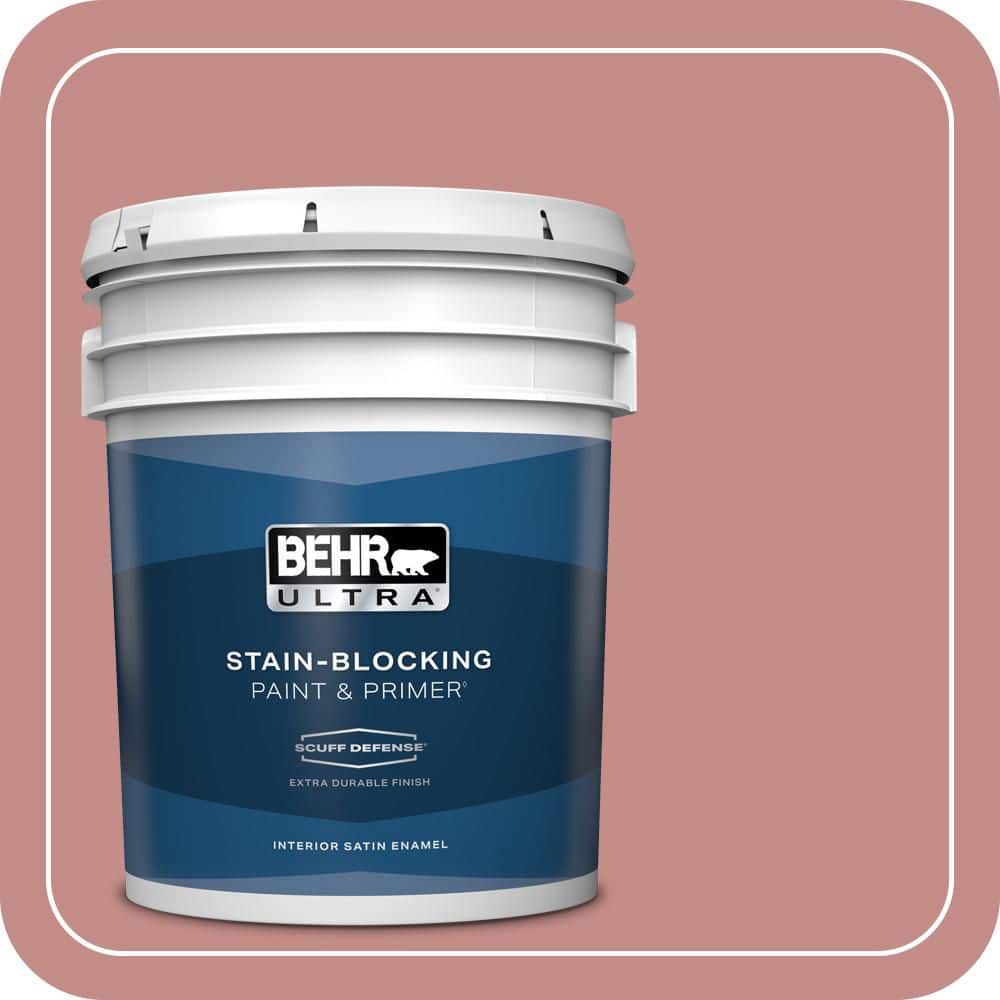 5 gal. #BIC-32 Grand Sunset Extra Durable Satin Enamel Interior Paint & Primer price history on PriceWatchPro