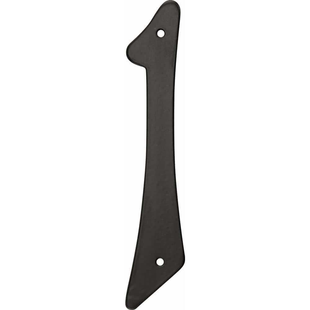 4 in. Black Nail-On Aluminum House Number 1 price history on PriceWatchPro