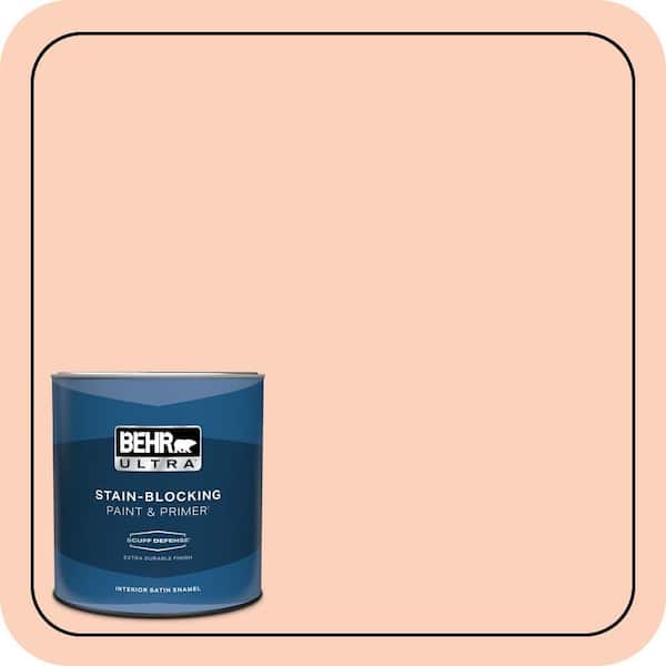 BEHR ULTRA 1 qt. #P190-2 Fahrenheit Extra Durable Satin Enamel Interior Paint & Primer