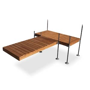 12 ft. T Style Cedar Complete Dock Package