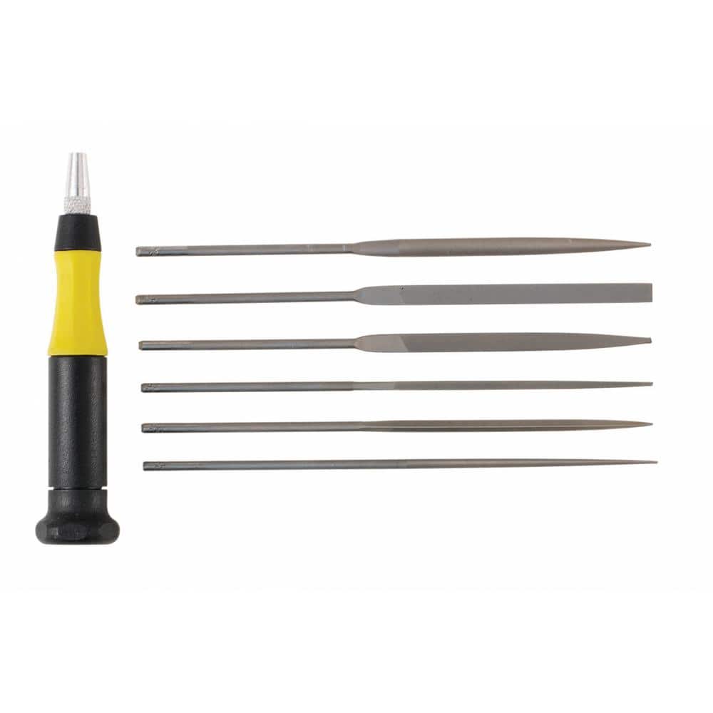General Tools Steel Precision File Set (6-Piece) 707476H - The Home Depot