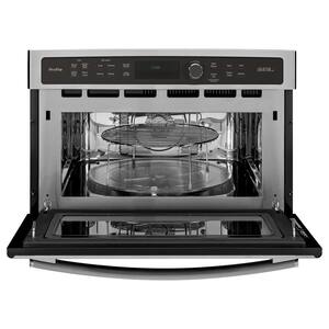 Profile 27 in. Single Electric Wall Oven with Advantium Cooking in Stainless Steel