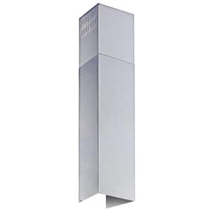 Stainless Steel Chimney Extension (up to 11 ft. Ceiling) for T-shape Kitchen Wall Mount Range Hood