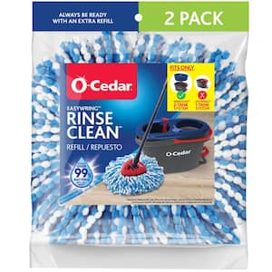 EasyWring RinseClean Spin Mop Microfiber Mop Head Refill (2-Pack)
