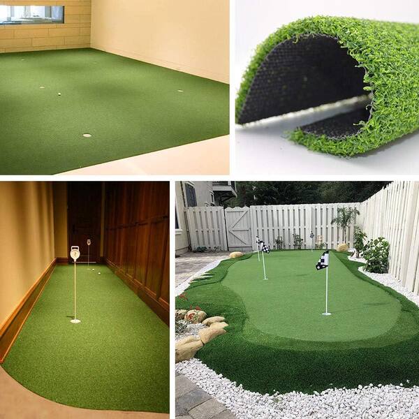 LITA GOLF Putting Green 4 ft. x 6 ft. Green Artificial Grass Turf
