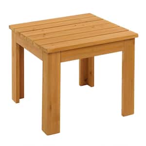 Wood Outdoor Side Table