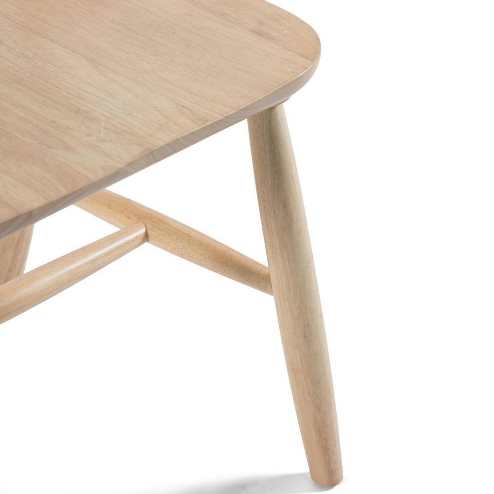 White Oak High Back Windsor Side Chair Set