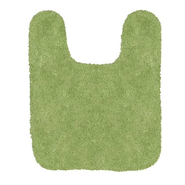 Mohawk Home Royal Apple Green 21 in. x 24 in. Nylon Machine Washable Bath Mat