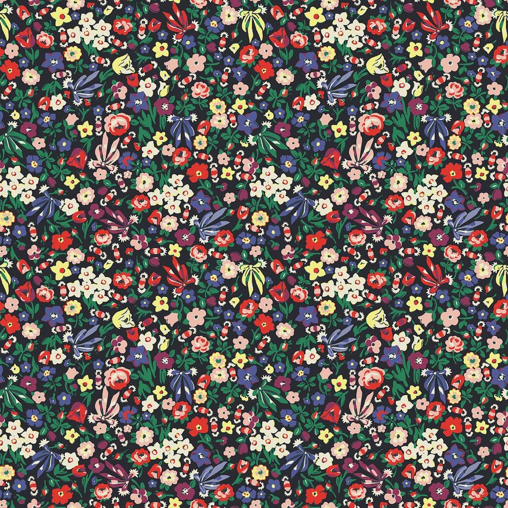 Harmony Ditsy Night Black Wallpaper Sample