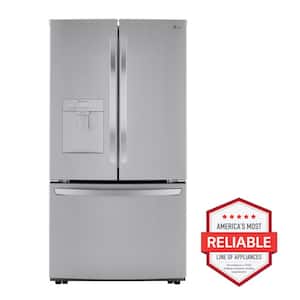 29 cu. ft. French Door Refrigerator w/ Multi-Air Flow, SmartPull Handle and ENERGY STAR in PrintProof Stainless Steel