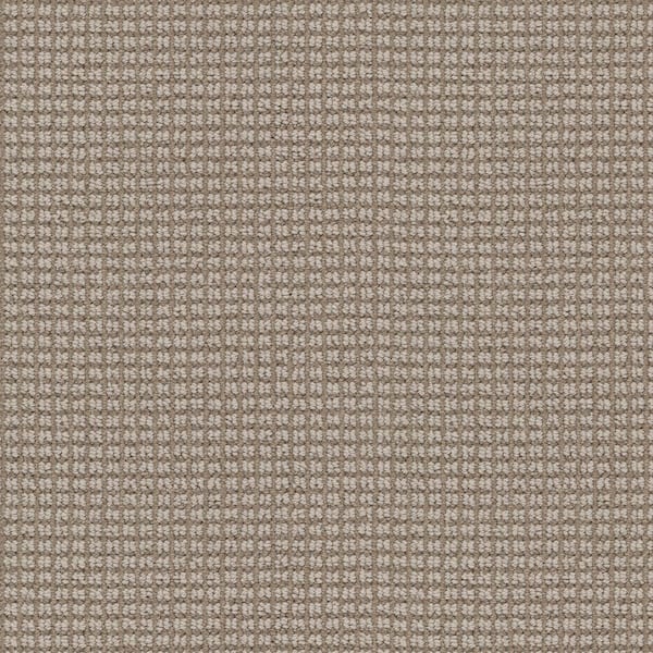 Lifeproof Lyrical Color Dill Brown 38 oz. Nylon Pattern Installed Carpet
