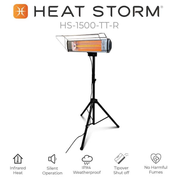 Heat Storm Tradesman 1,500-Watt Electric Outdoor Infrared Heat Storm Tradesman 1,500-Watt Electric Outdoor Infrared