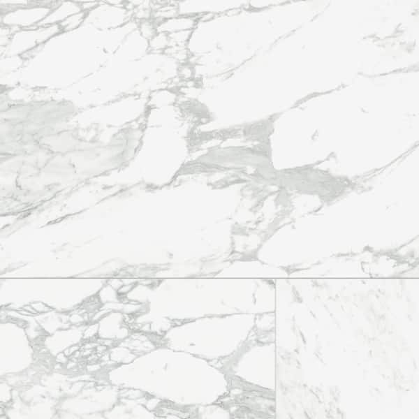 Reve Blanc 24 in. x 47 in. Porcelain Floor and Wall Tile (15.5 sq. ft. /Case)