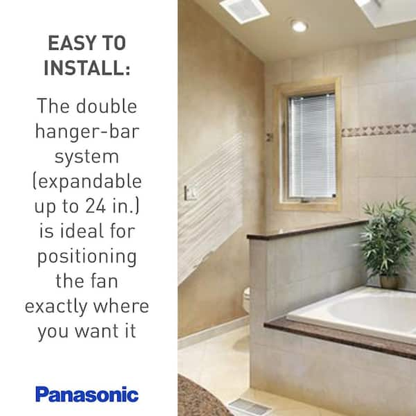 Panasonic WhisperCeiling 290 CFM Ceiling Surface Mount Bathroom