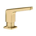 Rivana Deck-Mounted Soap and Lotion Dispenser in Satin Gold