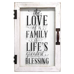 Life's Blessings Printed Glass Decor