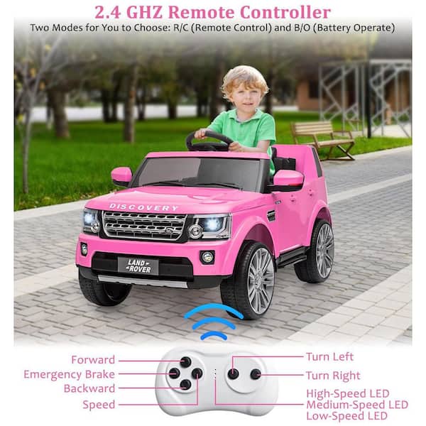 Garvee Kids Ride On Cars, Licensed Land Rover, 12V Battery