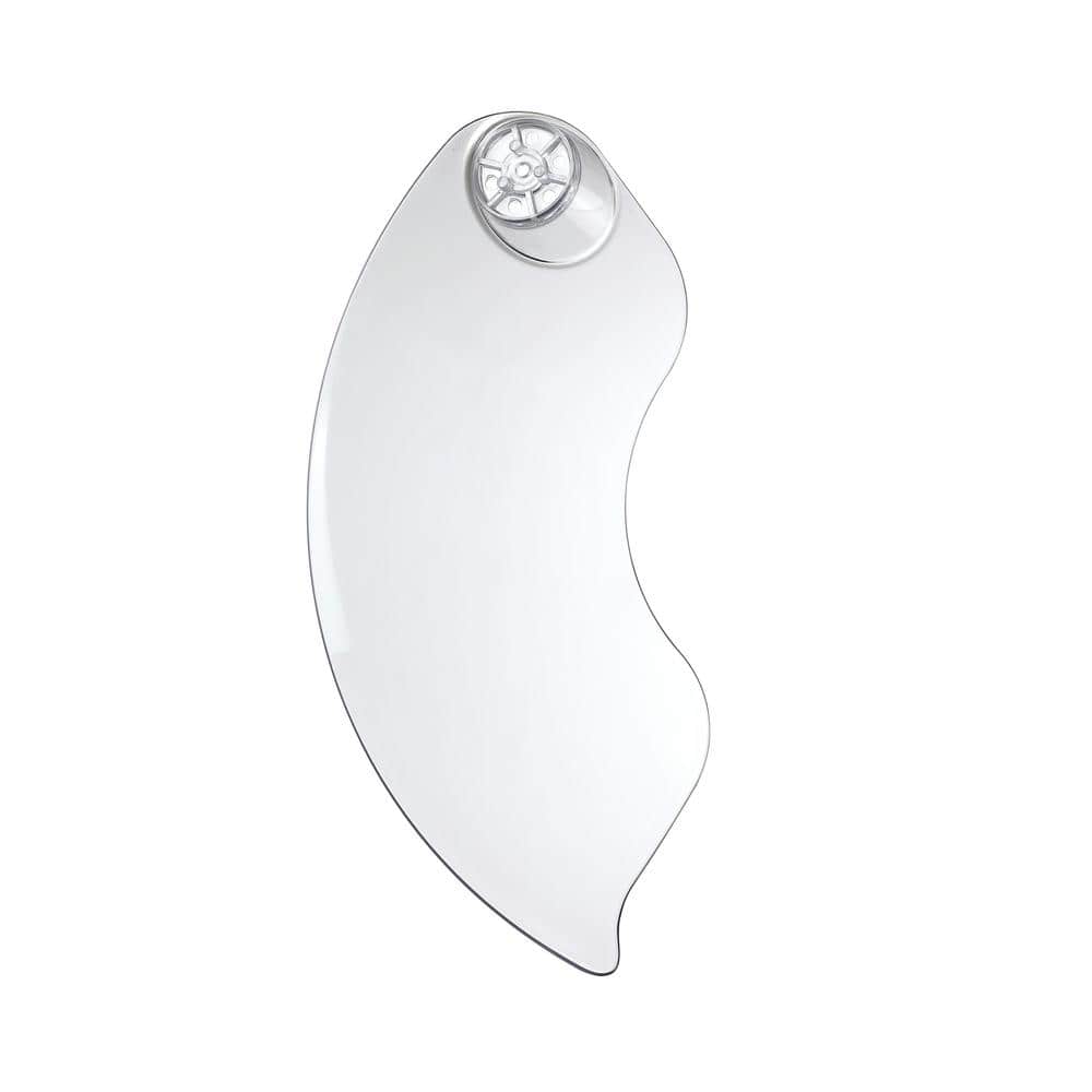 Sofia 42" Brushed Nickel Ceiling Fan with Clear Acrylic Blades and LED Light