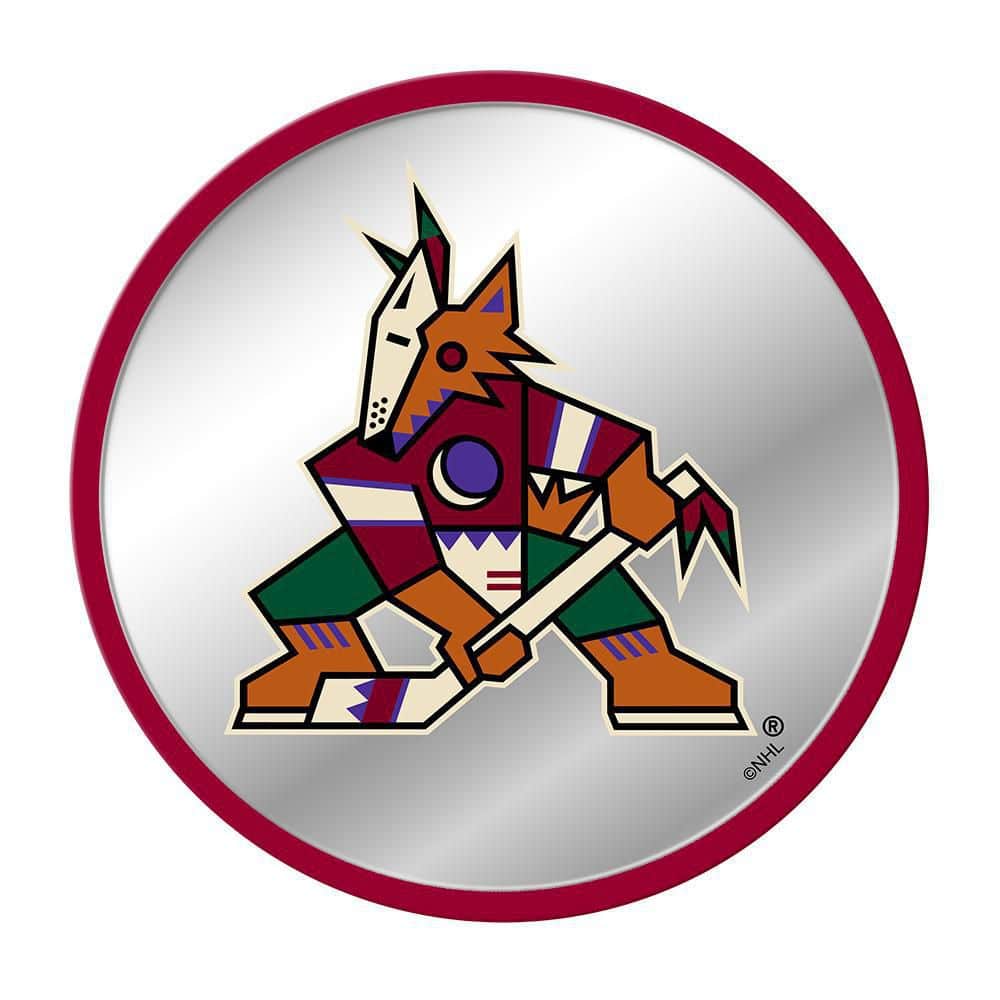 Arizona Coyotes 12 Steel Logo Sign