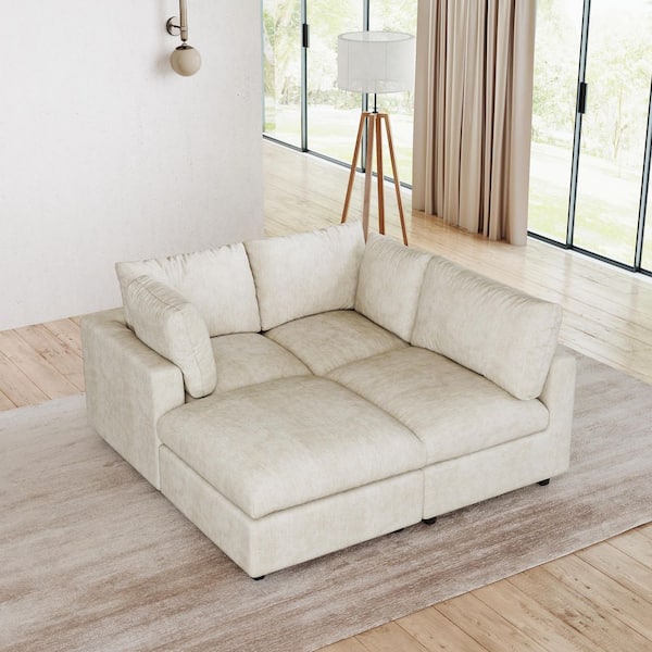 CLOUD SOFA オットマン ベージュ MOMO NATURAL | モモ ナチュラル - オフィシャルサイト CLOUD SOFA