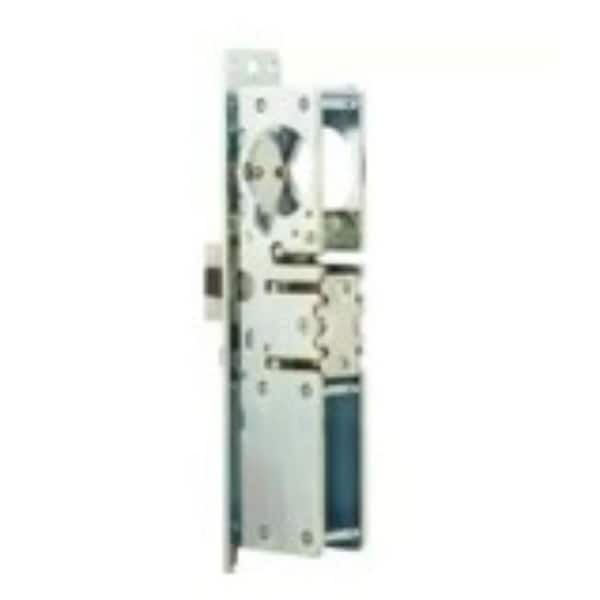 Global Door Controls 1-1/8 in. Mortise Lock with Deadbolt Function for Adams Rite Type Storefront Door in Aluminum
