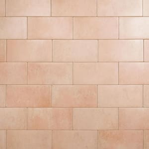 Kaleo Clay 7.08 in. x 14.17 in. Matte Porcelain Terracotta Look Floor and Wall Tile (10.76 sq. ft./Case)