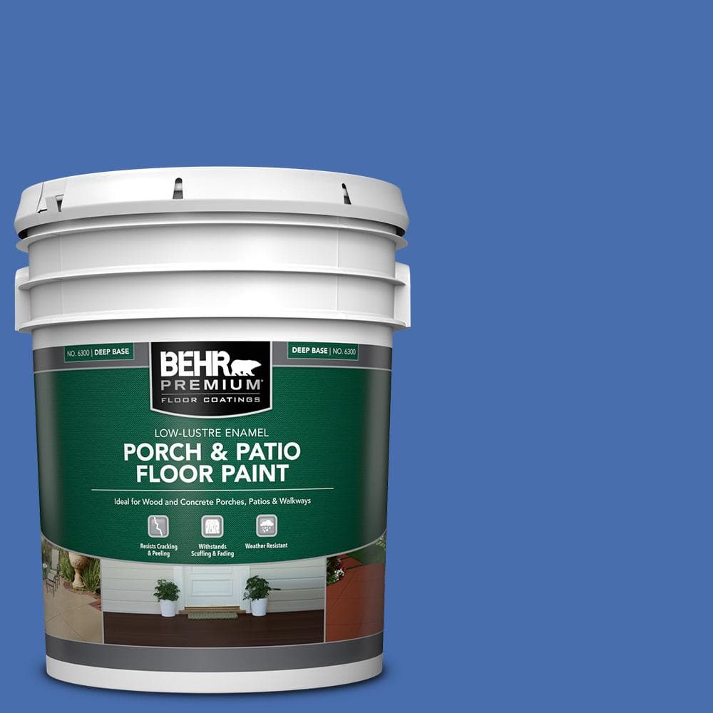5 gal. #PPU15-05 New Age Blue Low-Lustre Enamel Interior/Exterior Porch and Patio Floor Paint price history on PriceWatchPro
