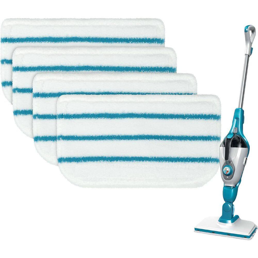 Commercial Corded Steam Mop Pads for Hard and Soft Floors in White with Machine Washable and Reusable Features price history on PriceWatchPro