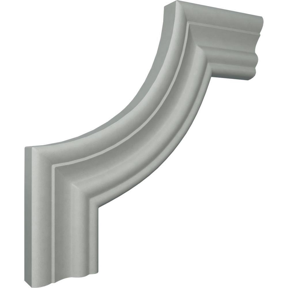 Gray Urethane Panel Moulding Corner for Decorative Walls