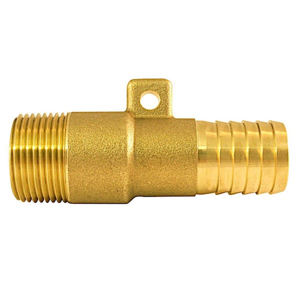 Apollo 1 in. Barb x 1 in. Male Pipe Thread Brass Rope Adapter