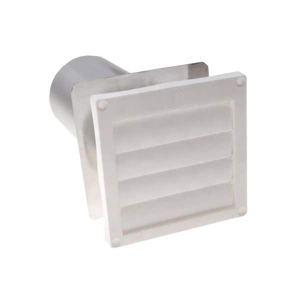 Whirlpool 4 in. x 10 in. Flush Mount Louvered Flapper for Dryer Vents