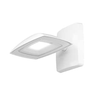 100-Watt Equivalent Integrated LED White 5 Color Tunable Residential Wall Pack Light, 2700K to 5000K