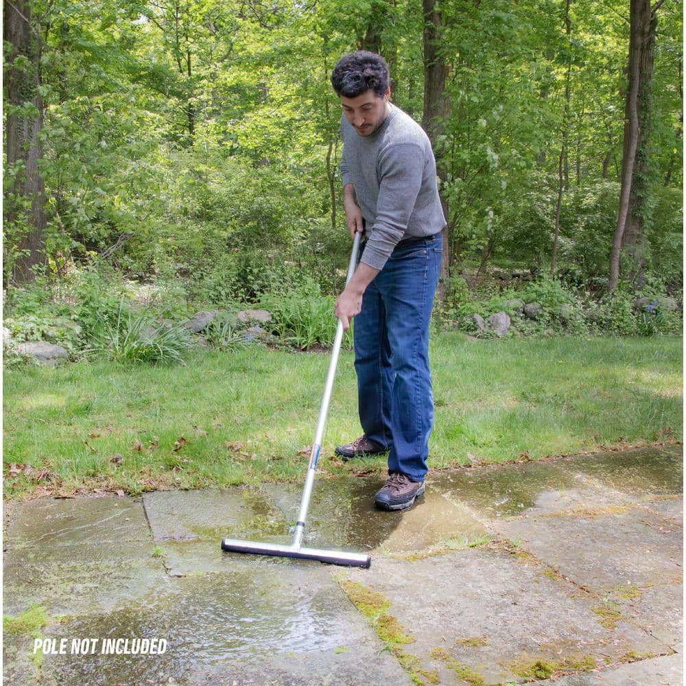 AquaFlex 18'' Metal and Rubber Floor Squeegee