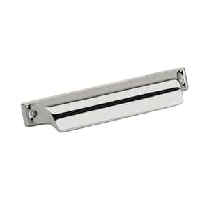 Jolene 3-3/4 in. (96 mm) Polished Nickel Cabinet Cup Pull