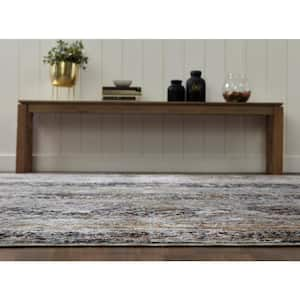 Grays/Browns 2 ft. 6 in. x 10 ft. Area Rug