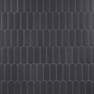 Aerial Charcoal 2.83 in. x 7.67 in. Matte Ceramic Wall Tile (5.15 sq. ft./Case)