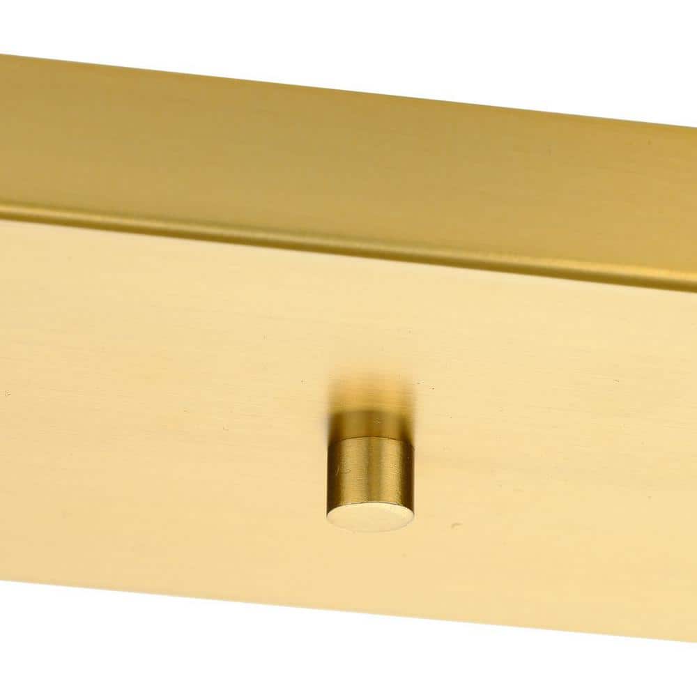 Bronze Rectangular Mini Pendant Canopy Kit for 3 Lights