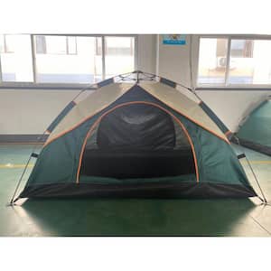 Portable 7 ft. x 7 ft. Black Pop-Up Canopy with Side Wall Suitable for 2/3/4/5 People