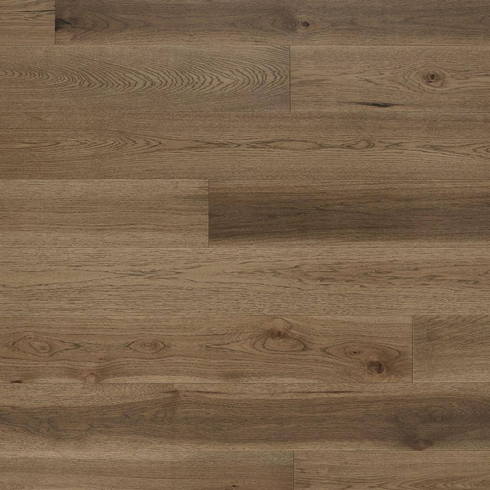 Crown Hickory 1/2 in. T x 7.5 in. W Water Resistant Wire Brushed Engineered Hardwood Flooring (31.09 sqft/case) -  ASPEN FLOORING, PHXCF203