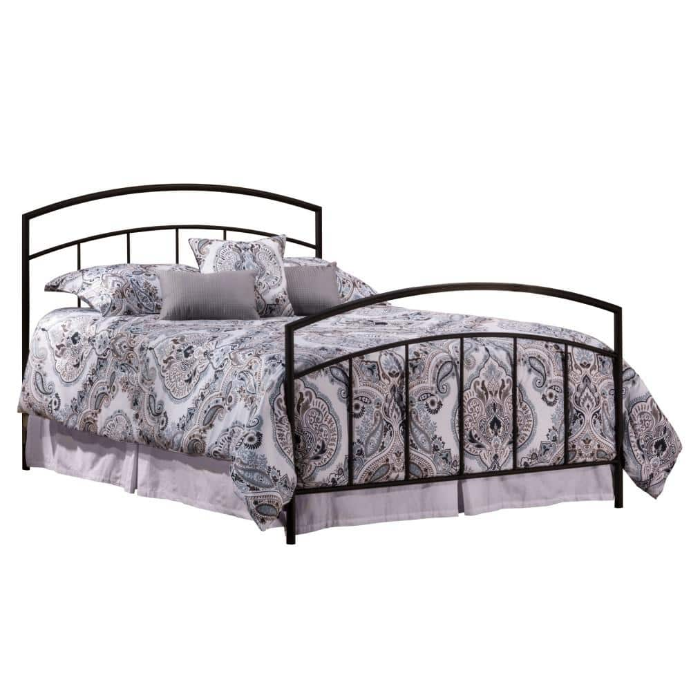 Hillsdale Furniture Julien Black Textured Full Bed With Bed Frame ...