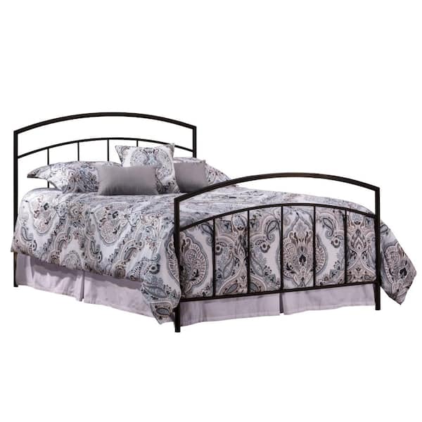 Hillsdale Furniture Julien Black Textured Full Bed with Bed Frame