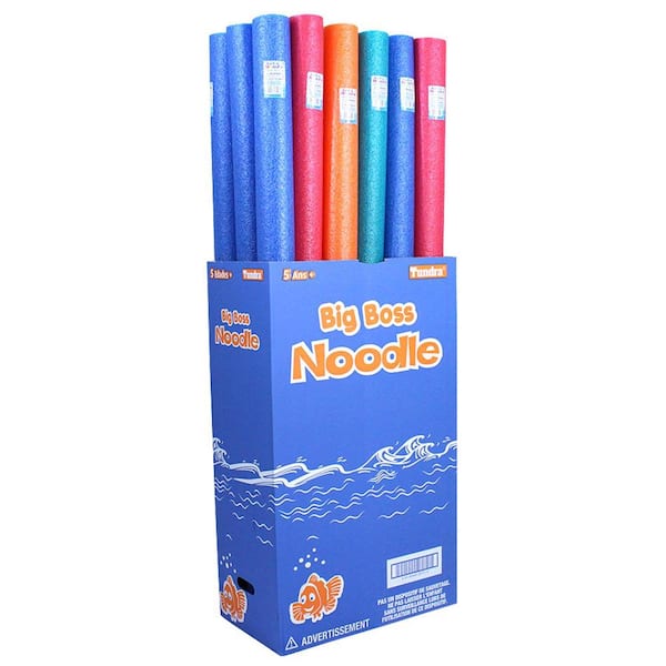 Robelle Big Boss Assorted Round Pool Noodles (18-Pack)